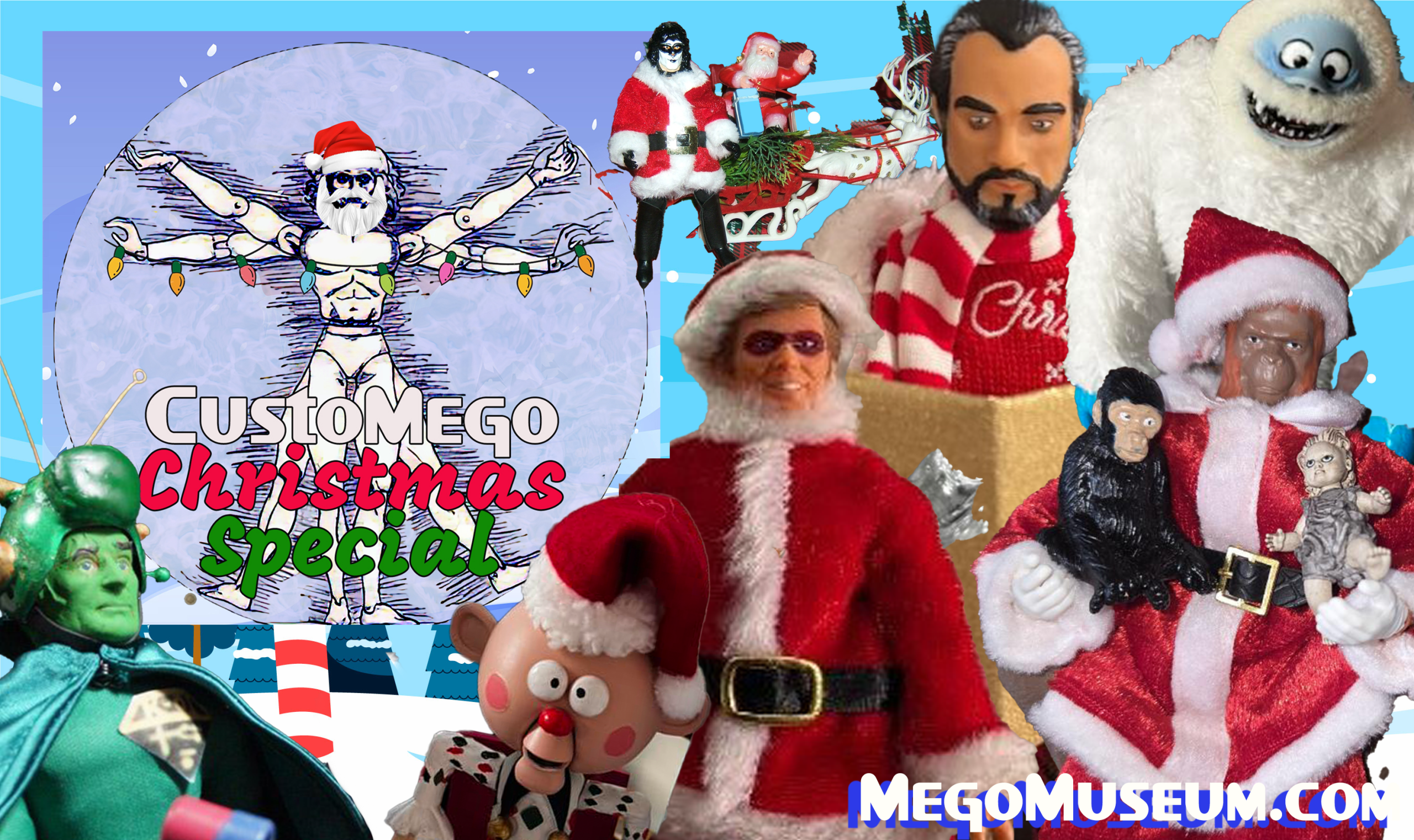 Mego Museum Custom Mego Christmas Special Megolike MegoCentral Mego Corp