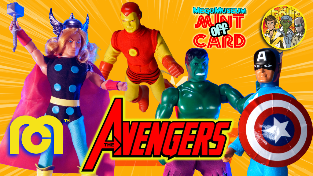 Mego Avengers Set - Mint Off Card MegoMuseum Review - Mego Museum