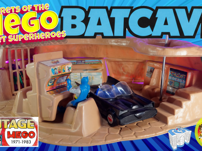 Mego Pocket Heroes Batcave Playset from 1980- MegoMuseum Vintage mego