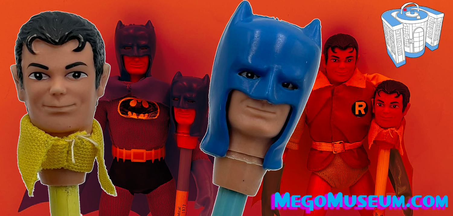 Mego Promotional World's Greatest Superheroes Pencil Toppers Discovered!