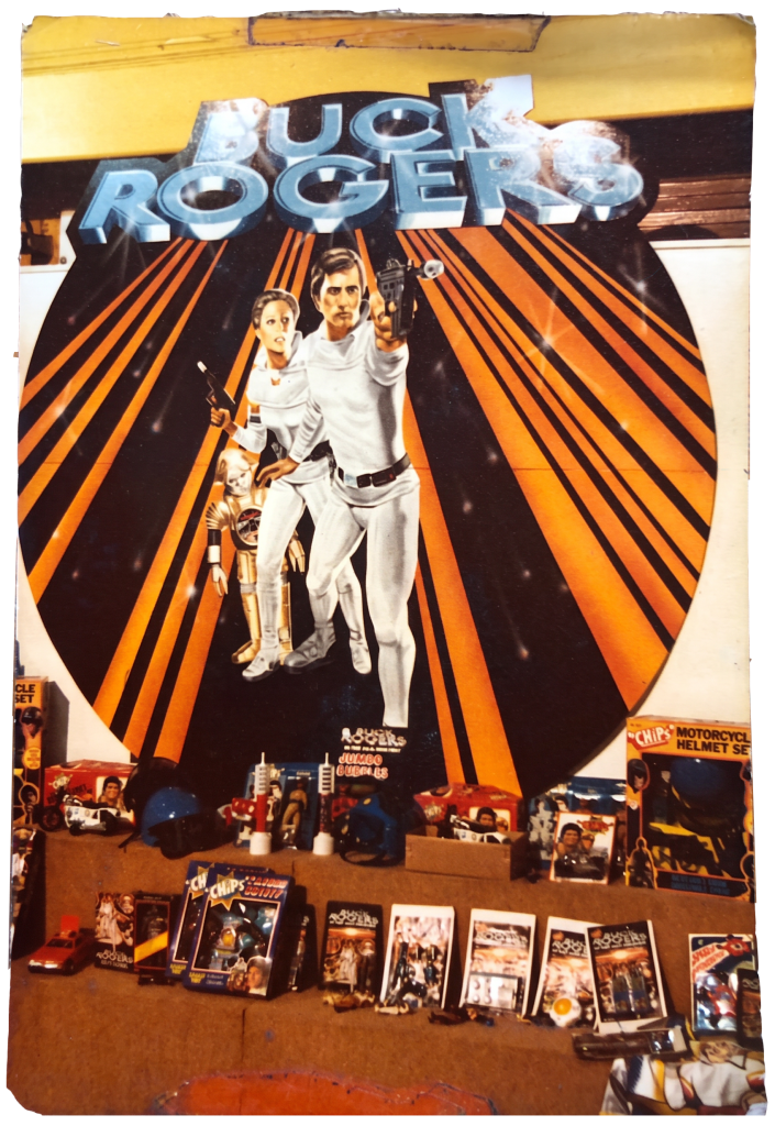 Buck Rogers Croner Toy Fair Display from Australia.