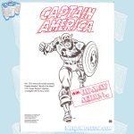 Mego 12" Captain America Advertisement - Mego Museum