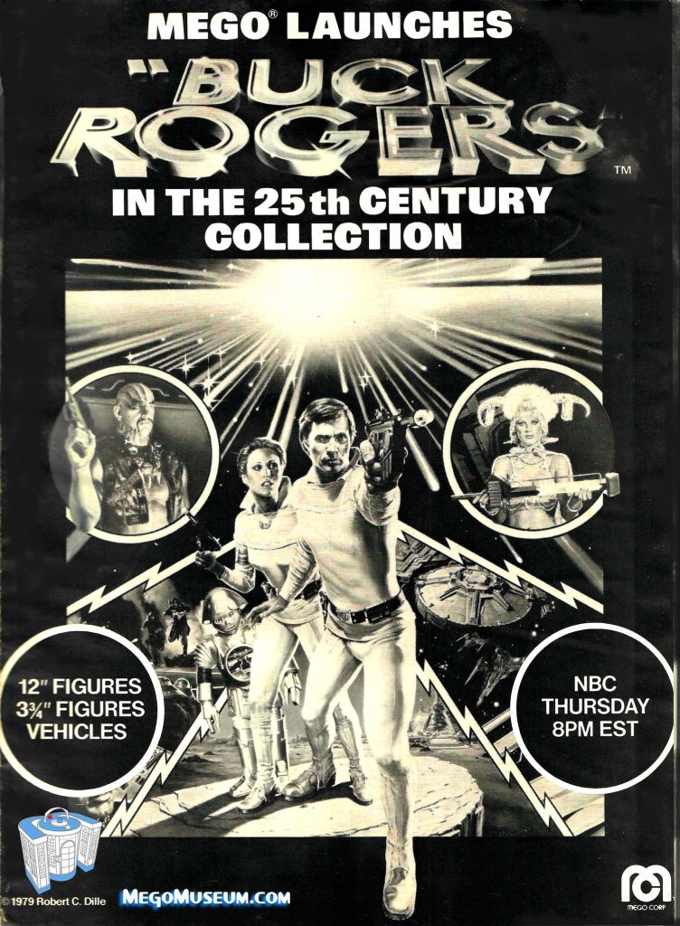 Mego Buck Rogers toy trade Advertising- MegoMuseum
