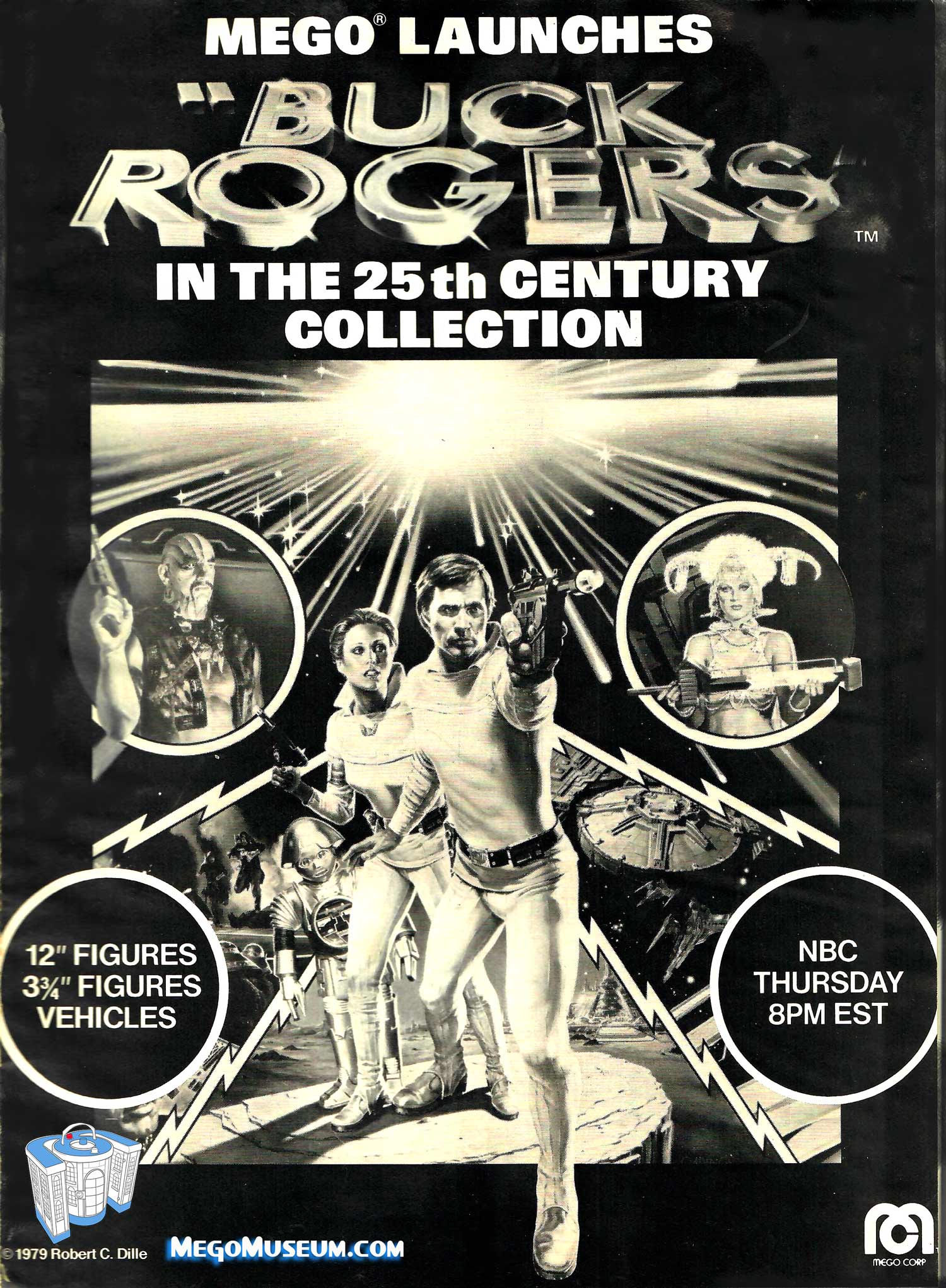 Mego Buck Rogers toy trade Advertising- MegoMuseum