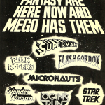 Mego advertisement for Micronauts, Logans run and Star Trek