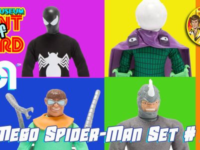 Review of the Mego Spider-Man 4 pack from Disney stores